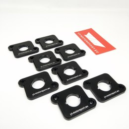 1.8T to TFSI coil conversion adapters - set of 4 black