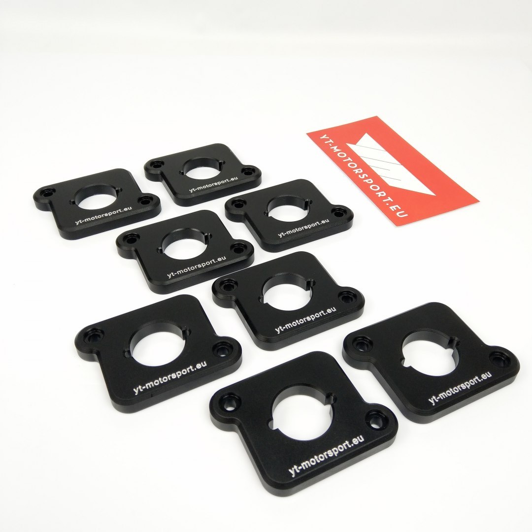 2.7T Audi S4 / RS4 to TFSI coil conversion adapters - set of 6 black