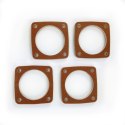 4x Phenolic spacer for Jenvey ITB 48mm
