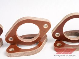 6x Phenolic spacer for 45mm Weber DCOE, Dellorto DHLA, Solex ADDHE