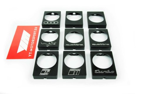 Aluminium gauge holder - LOGO AUDI Aluminium gauge holder - LOGO AUDI