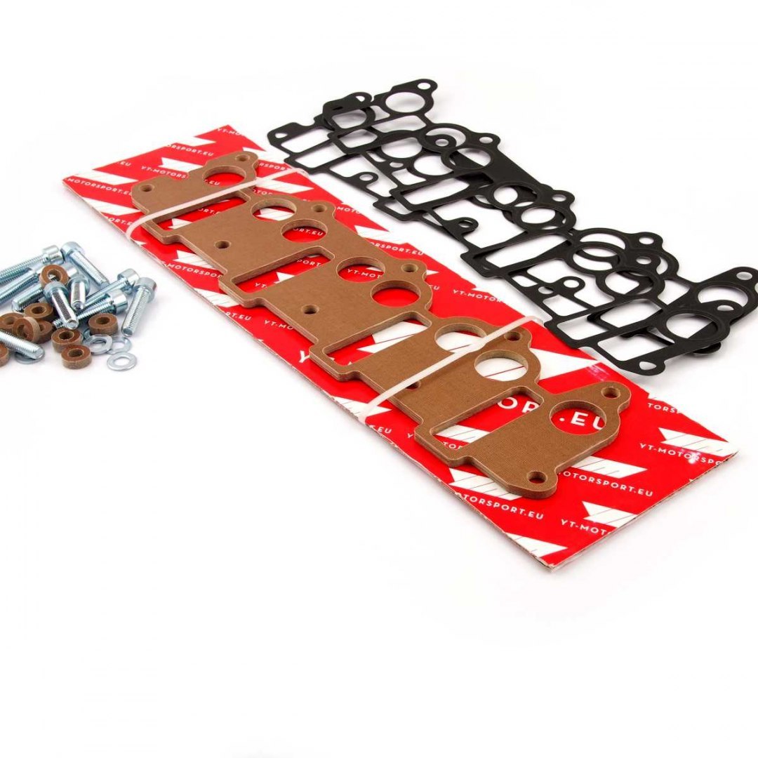 Phenolic Spacer for VAG 2.0 TDi - set with gaskets and bolts Phenolic Spacer for VAG 2.0 TDi - set with gaskets and bolts