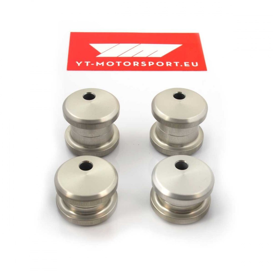Subframe offset solid mounts 10mm bolts Audi S2 / RS2 / 80 Subframe offset solid mounts 10mm bolts Audi S2 / RS2 / 80