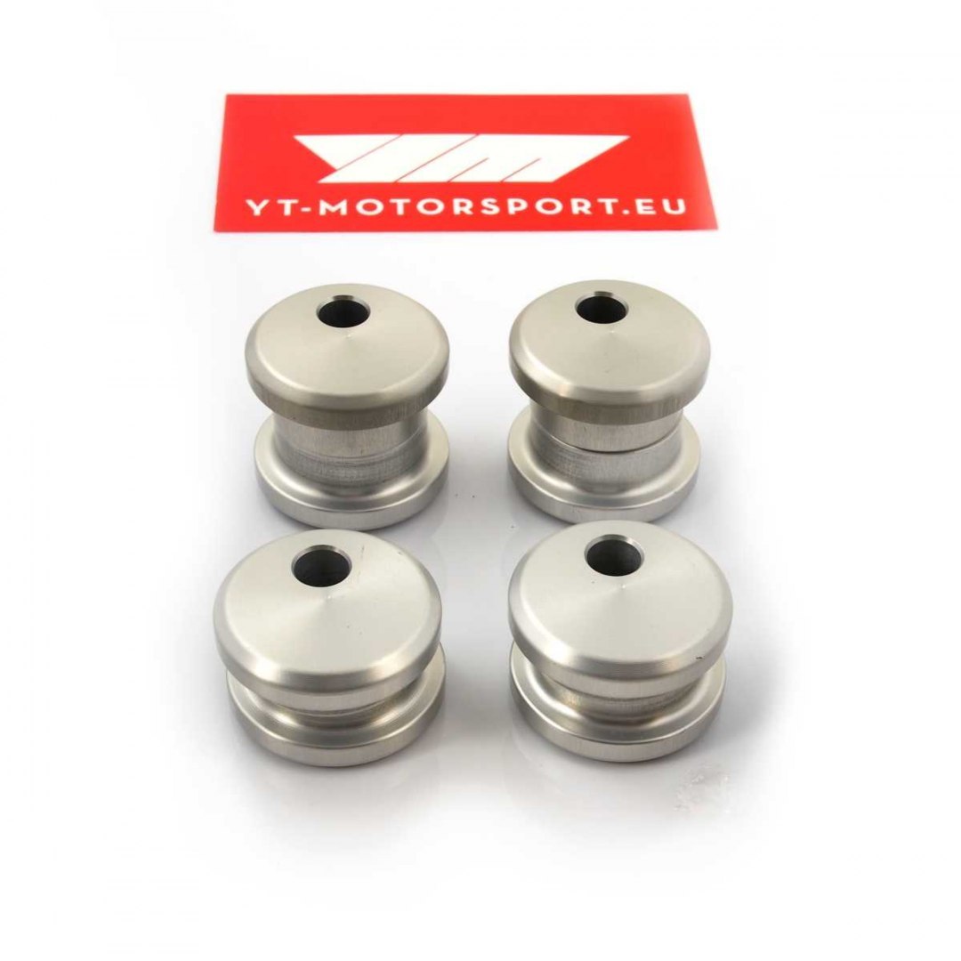 Subframe offset solid mounts 12mm bolts Audi S2 / RS2 / 80