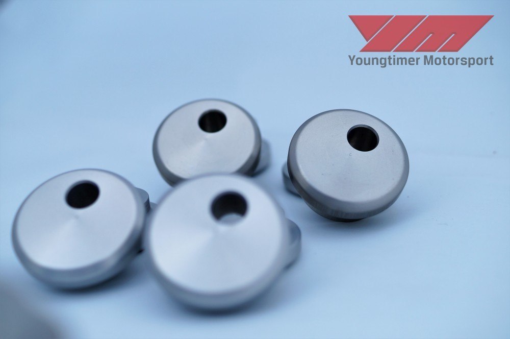 Subframe offset solid mounts 12mm bolts Audi S2 / RS2 / 80 Subframe offset solid mounts 12mm bolts Audi S2 / RS2 / 80